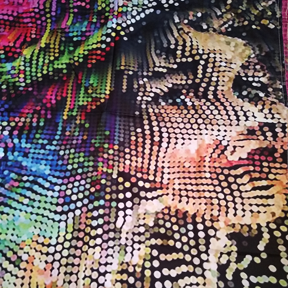 🖌️Miss Glitch Custom Art Tapestry - Picture 3 of 3